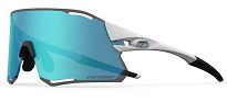 Okulary TIFOSI RAIL RACE CLARION matte white (2szkła Clarion Blue 14,7% transmisja światła, 95,6% Clear) - 2
