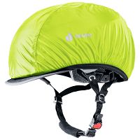 Pokrowiec przciwdeszczowy na kask rowerowy Deuter Helmet Cover neon