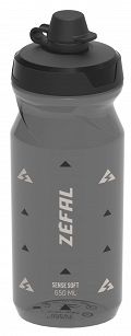 Bidon Zefal Sense Soft 65 No-Mud Bottle - Smoked Black 0,65l