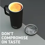 Kubek termiczny Asobu Tower z powłoką ceramiczną 590ml - pastel pink - 4