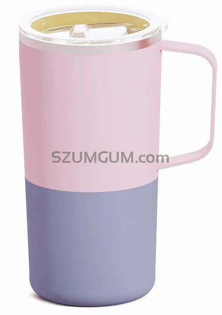 Kubek termiczny Asobu Tower z powłoką ceramiczną 590ml - pastel pink
