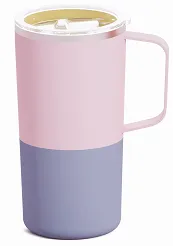 Kubek termiczny Asobu Tower z powłoką ceramiczną 590ml - pastel pink