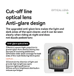 Lampka przednia Rockbros 1600lm zasilana powerbankiem - 13