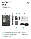 Lampka przednia Rockbros 1600lm zasilana powerbankiem - 23