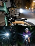 Lampka przednia Rockbros 1600lm zasilana powerbankiem - 8