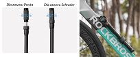 Uniwersalna pompka rowerowa Rockbros LK4232001001 320Psi - 3