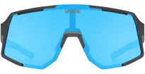 Okulary Uvex Sequenze - black matt / mirror blue - 2