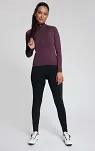Ciepła damska bluza rowerowa Rogelli ESSENTIAL DWR - fioletowa - 8
