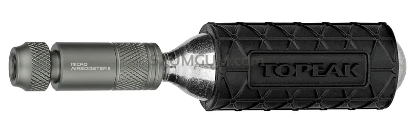 Pompka CO2 Topeak AirBooster Micro II + cartridge 16g