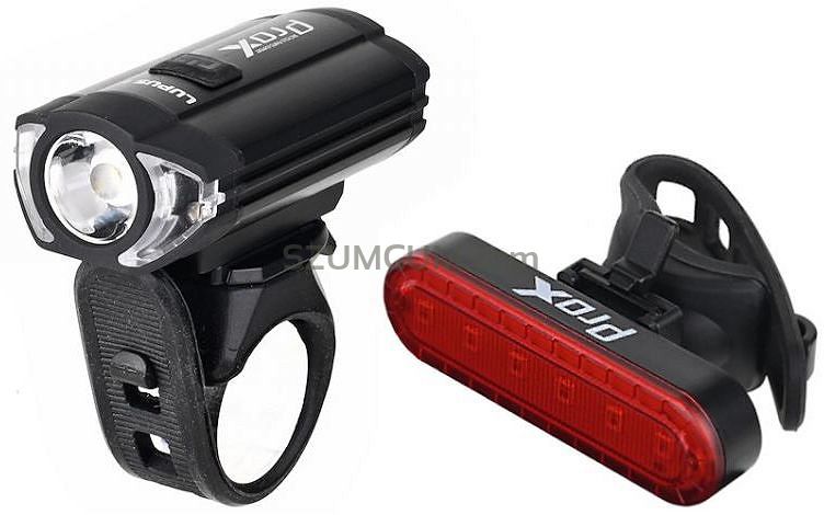 Zestaw lamp Prox Lupus II set 300lm + 10lm, 1100mah, usb-c, go pro