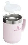 Kubek z uchem Stanley Everyday Camp Mug - Rose Quartz 0,23L - 3