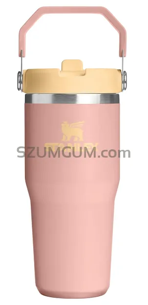 Stanley Kubek IceFlow Flip Straw 0.41L - Peach Rose