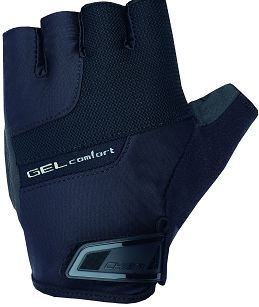 CHIBA rękawiczki rowerowe GEL COMFORT - czarne