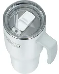 Duży termokubek Thermos Refreshing 1,1 L - z uchwytem i słomką - matowo biały - 6
