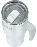 Duży termokubek Thermos Refreshing 1,1 L - z uchwytem i słomką - matowo biały - 7