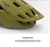Kask MET Shelter MIPS - fossil fern mat - 7