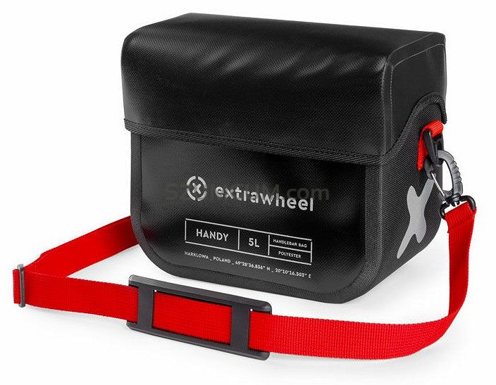 Torba na kierownicę Extrawheel Handy Polyester Black 5L