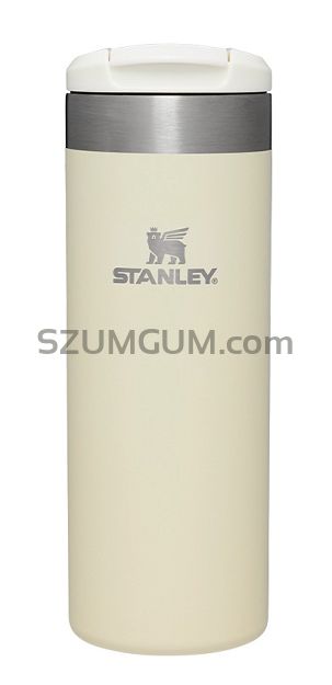 Najlżejszy kubek termiczny Stanley Aerolight Transit Mug 0,47 L - Cream Metallic