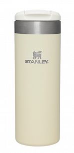Najlżejszy kubek termiczny Stanley Aerolight Transit Mug 0,47 L - Cream Metallic