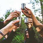 Zestaw prezentowy, Stanley Piersiówka z 4 kieliszkami ADVENTURE - Czarna - 6