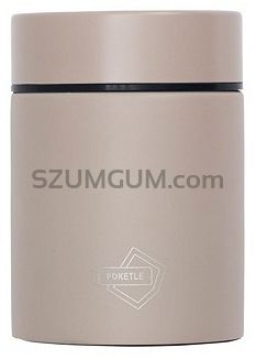 Kieszonkowy termos na jedzenie Thermos POKETLE Soup Bottle 160ml - beige