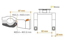 Wodoszczelna torba na kierownicę Sport Arsenal Expedice - art 310 do E-bike - 5