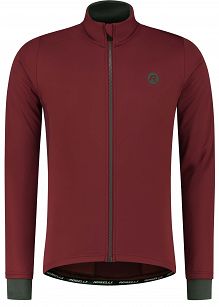 Kurtka softshell Rogelli ESSENTIAL z panelami oddychającymi, czerwona