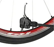 Pompka podłogowa LEZYNE MACRO HP FLOOR DV - 220psi 15 BAR czarna - 2