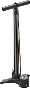 Pompka podłogowa LEZYNE MACRO HP FLOOR DV - 220psi 15 BAR czarna