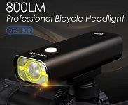 Lampa przednia Gaciron V9 800 Lum USB - 7