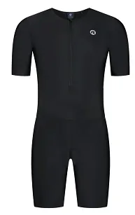 Strój triathlonowy Rogelli Florida krótki rękaw -  Czarny