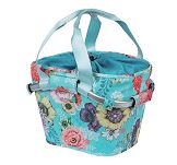 Kosz na kierownicę BASIL BLOOM FIELD CARRY ALL BASKET, 15L, sky blue - 2