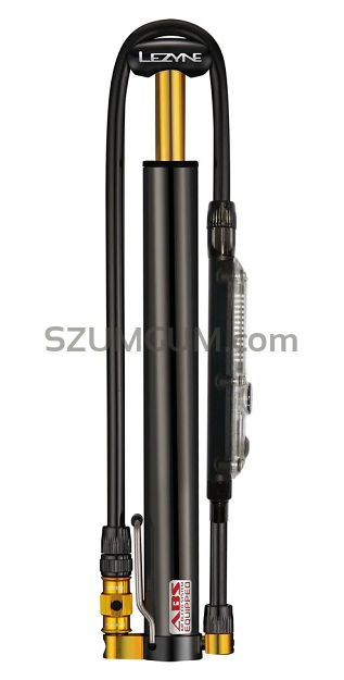 Pompka reczna mini podłogowa LEZYNE Micro Floor Drive Digital HVG - 90psi/6.2bar + manometr