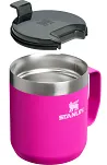 Kubek kempingowy z pokrywką Stanley Camp Mug 0,35L - Violet Blossom - 2