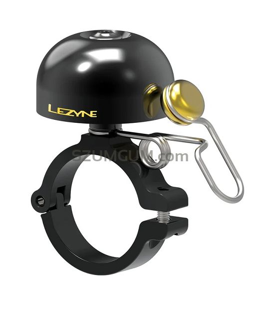 Dzwonek Lezyne Classic Stainless Brass Bell HM - black