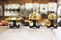 Dzwonek Lezyne Classic Shallow Brass Bell - złoty - 3