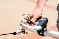 Dzwonek Lezyne Classic Shallow Brass Bell - złoty - 2