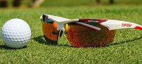 Okulary TIFOSI TRACK white/red (1 szkło Smoke Red 15,4% transmisja światła) - 2
