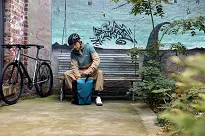 Sakwa tylna Ortlieb Back-Roller Design 20L - wave lines - 6