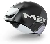 Kask triathlonowy / czasowy - MET Codatronca II - black-silver - 2