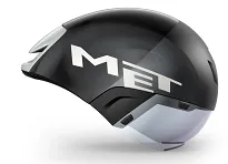 Kask triathlonowy / czasowy - MET Codatronca II - black-silver - 3
