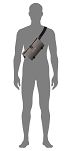 Torba na kierownice Ortlieb Bike Packing Velo-Sling 3L - dark sand - 3