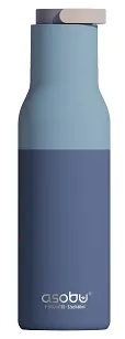 Butelka termiczna Asobu Metro 650ml - pastel blue