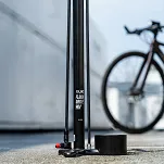 Lezyne CLIK™ Floor Drive HV – podłogowa pompka objętościowa z ABS Clik Chuck do wentyli SCV (Clik Valve) - 3