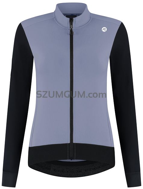Damska bluza rowerowa Rogelli DISTANCE II - lilia-czarna
