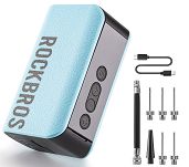 Pompka elektryczna Rockbros 42520006001 do roweru z cyfrowym wyświetlaczem - do opon / piłek / balonów - 2