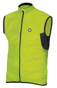Kamizelka na rower Etape MISTRAL - żółty neon  - Rozmiar S