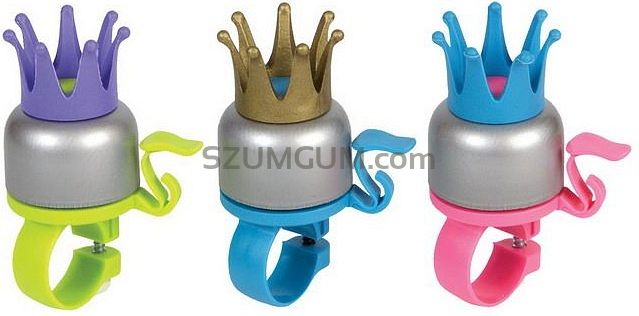 Dzwonek rowerowy dla dzieci  WIDEK PRINCESS z koroną