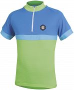 Dziecięca koszulka rowerowa Etape Bambino - zielony/niebieski 128-134