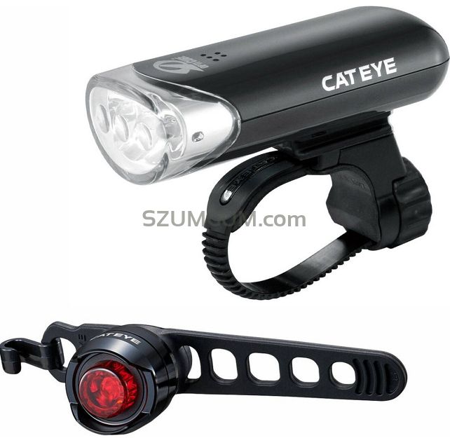 Komplet lamp rowerowych CatEye HL-EL135N / SL-LD160-R